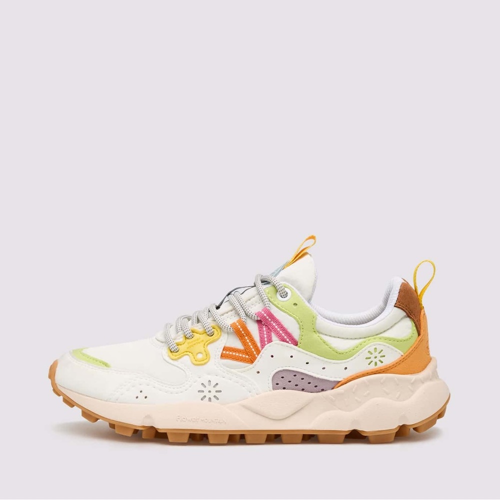 NWT Flower Mountain YAMANO 3 WOMAN KAISO - Eco-suede technical fabric Sneaker - Picture 2 of 15